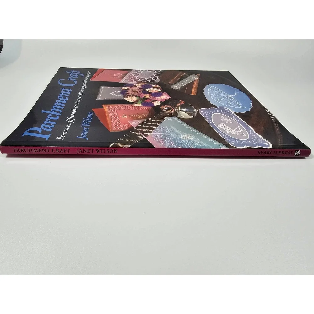 Parchment Craft Janet Wilson Search Press Paper Crafting Book ISBN 0855327960